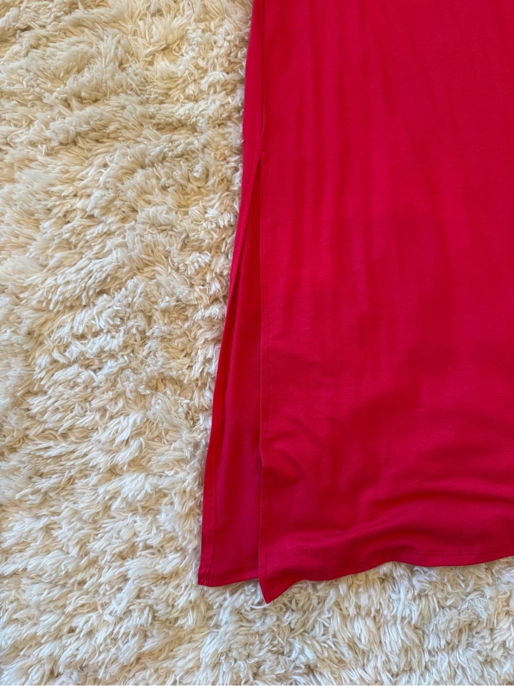 Acting Pro Red maxi dress women’s size medium - Picture 3 of 7